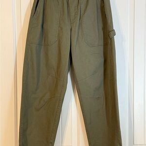 Old Navy Green Cargo Pants Relaxed Fit